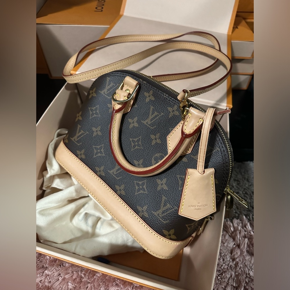 Authentic LV Alma BB small crossbody